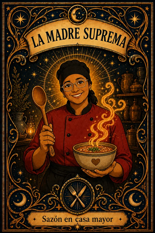 Tarjeta La Madre Suprema de Arcana del Antojo