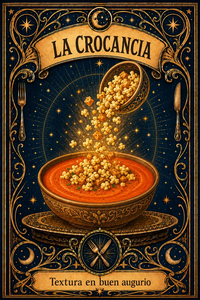 Tarjeta La Crocancia de Arcana del Antojo
